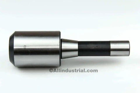 Side view of Beefy 1.25 Inch R8 End Mill Holder Adapter For Bridgeport Milling Tool Heavy Duty Hardened Alloy Forged Tool Steel