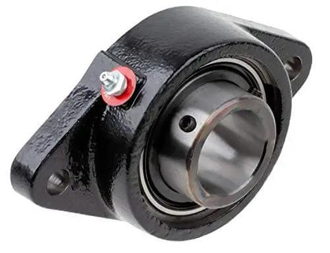 One Seven Sixteenth Inch Flange Block Ball Bearing FX3S223E with heavy duty cast iron housing and engineered seals by Rexnord Link Belt