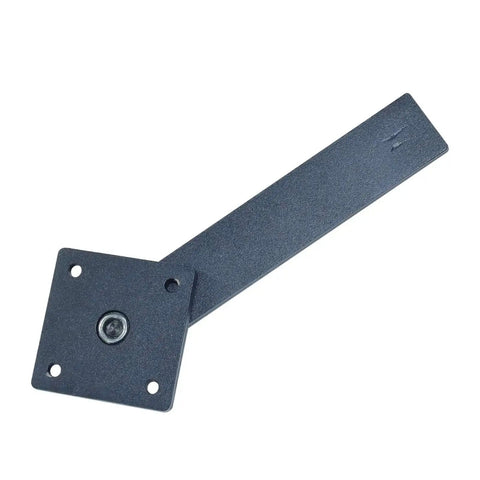 Heavy Duty Flip Fence Gate Latch Lock Set With Screwdriver 2 Pack for wooden fences and barn doors, showing steel latch mechanism.