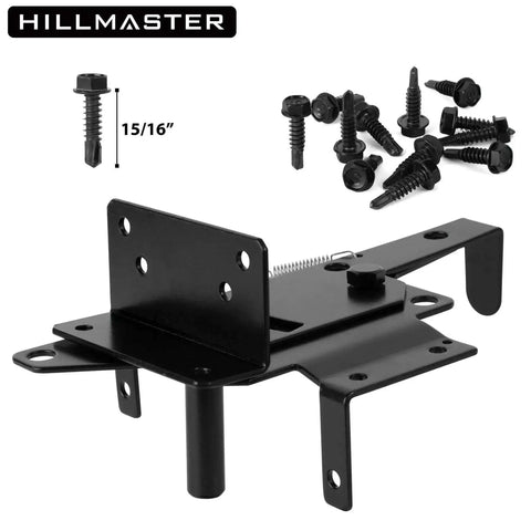 Beefy Heavy Duty Self Locking Gate Latch For Wooden Fence Post Mount Automatic Gate Lock Gravity Door Latch Hardware black