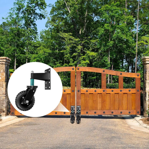 6in Gate Wheel Heavy Duty Gate Wheel 6 Inch For Metal Tube Gates And ...