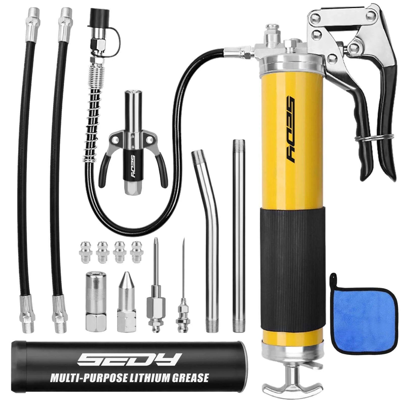 heavy duty grease gun kit for Ultimate Performance 🍁