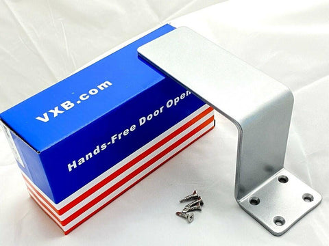 Heavy Duty Hands Free Door Opener Pulls Hardware Arm Pull Handle Screws Included - VXB Ball Bearings