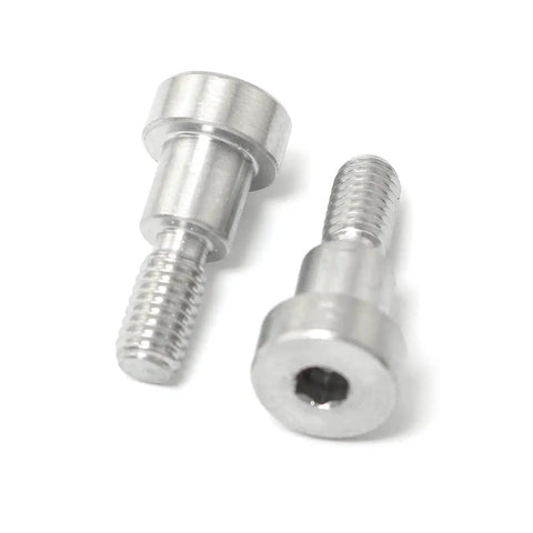 Heavy Duty Hex Socket Shoulder Bolts 4 Pack For Injection Molding And Machinery Use, stainless steel M6 thread bolts, 8mm shoulder