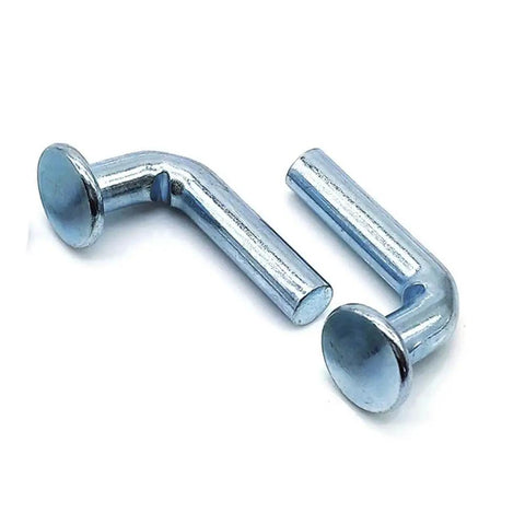 Heavy Duty J Bolt Safety Pins For Pallet Racks And Shelving Systems Lokatall 50 Pack Universal Drop Pins, galvanized carbon steel