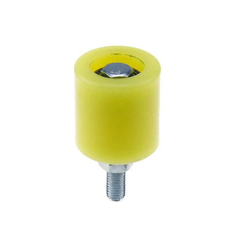 Slide Gate Guide Roller 1.66 By 1.77 Inch Heavy Duty Nylon Ball Bearing Side Roller Assembly Pack Of 4 For Smooth Gate Operation