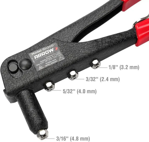 Fastenpro Riveter Kit Pro Grade Heavy Duty Riveter Kit With 120 Assorted Riv...