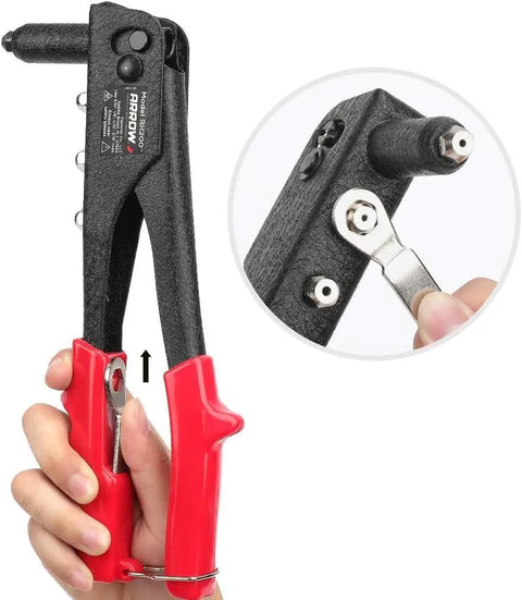 Fastenpro Riveter Kit Pro Grade Heavy Duty Riveter Kit With 120 Assorted Riv...