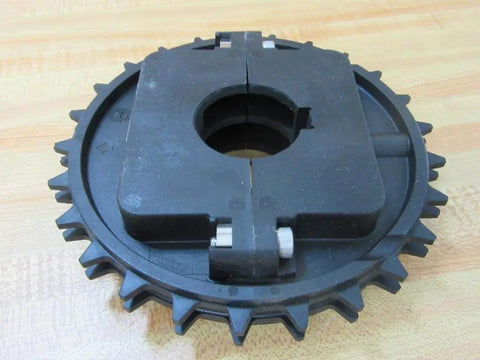 Heavy Duty Sprocket 614-192-40 for industrial chain drives compatible with Rexnord 61419240, high-strength steel, side view
