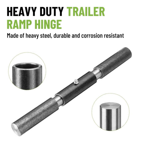 Ten Inch Weld On Trailer Ramp Hinge Heavy Duty Greasable Ramp Door Hinges Pack Of Four For Durable Gates close-up