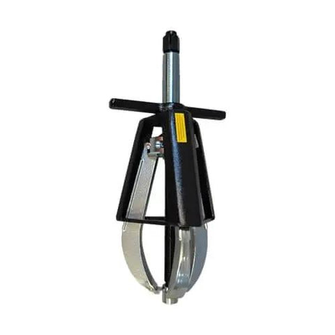 Heavy Duty Three Jaw Puller With 8 Inch Reach And 17 Ton Capacity For Automotive And Industrial Use, Adjustable Spread Manual External Puller