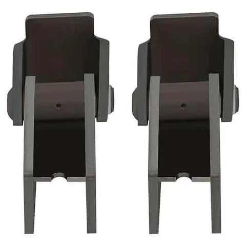 Two Pack Heavy Duty Steel Dump Truck Trailer Hinges Compatible With Two Inch Rectangular Tube Up To Six Inch Or Wider