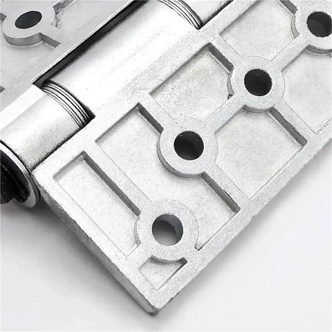 Close-up of Industrial Refrigeration Oven Truck Door Hinge SK2 8066 Thickened Casting Heavy Duty Hinge steel construction