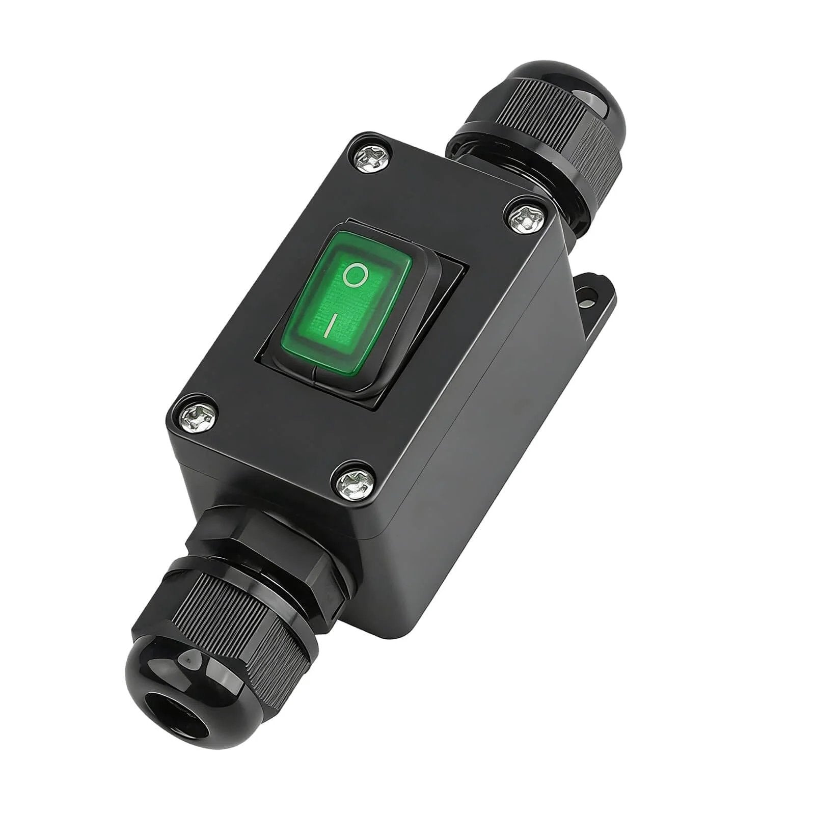 Heavy Duty Waterproof Inline Rocker Switch Box For 12V...