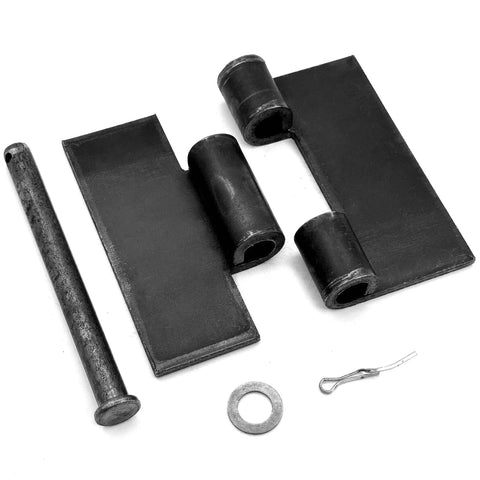 8 Pack Heavy Duty Weldable Hinges 5 mm Thick Solid Steel Butt Weld On Hinges Extra Heavy Hinge for Gates & Doors components