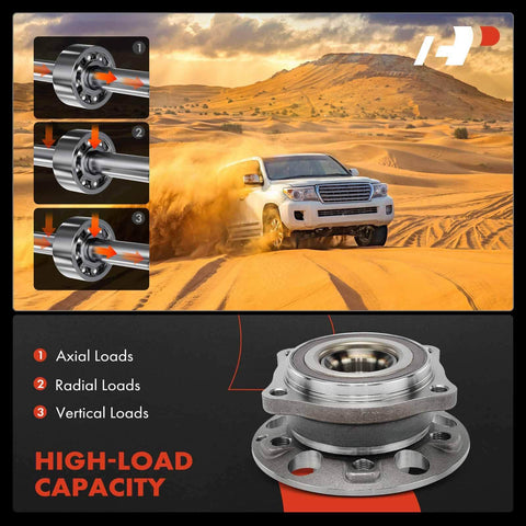 Heavy-Duty Front Wheel Bearing And Hub Assembly For Mercedes AMG E63 S 2018-2020, GLC63 AMG 2018-2020, S63 AMG 2014-2020