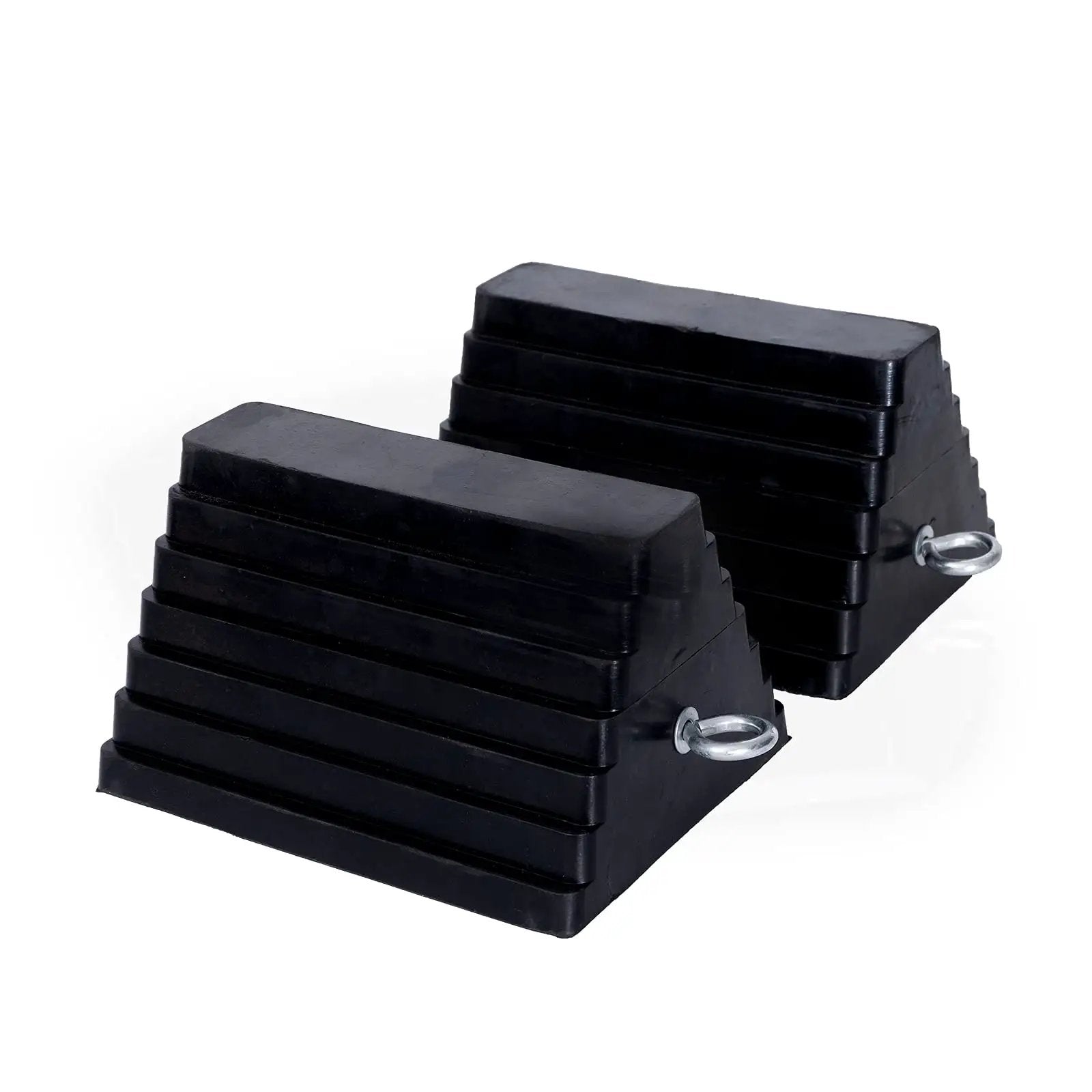 Heavy Duty Wheel Chocks 2 Pack For Travel Trailers Wit...