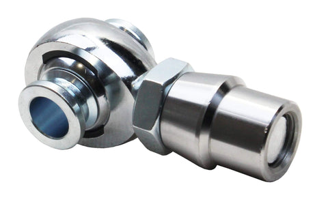 3/4 Heim Joint Rod End Kit with Right & Left Hand Threads, 750 Bore Chromoly Panhard Setup, close-up view