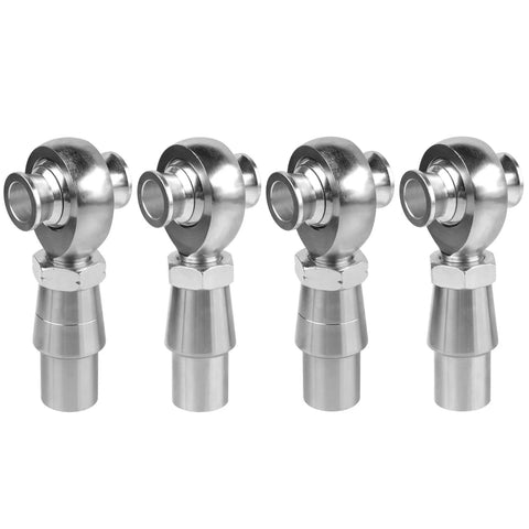 3/4 Heim Joint Rod End Kit with Right and Left Hand Threads, .750 Chromoly Panhard Joints Set for steering and suspension