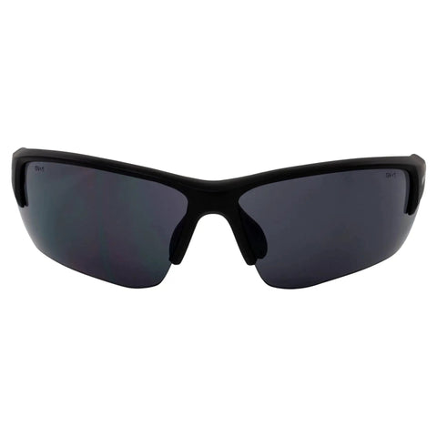 Front view of Hercules 7 Photochromic Safety Sunglasses With Auto Darkening Lenses ANSI Z87.1, sleek design with dark lenses.