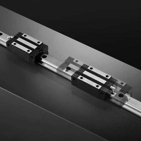HGR20 Linear Rail Kit With Two 600 Mm Rails Ball Screw Four Slide Blocks BF12 BK12 End Supports Coupling And Nut Housing for CNC Machines