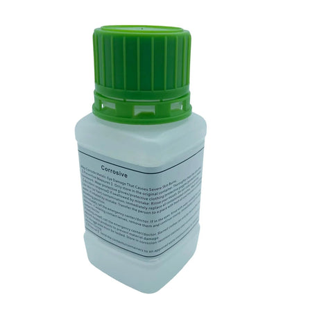 High Concentration 24K Gold Plating Bath Solution 100ml bottle with green cap for jewelry electroplating, high purity contains fine gold