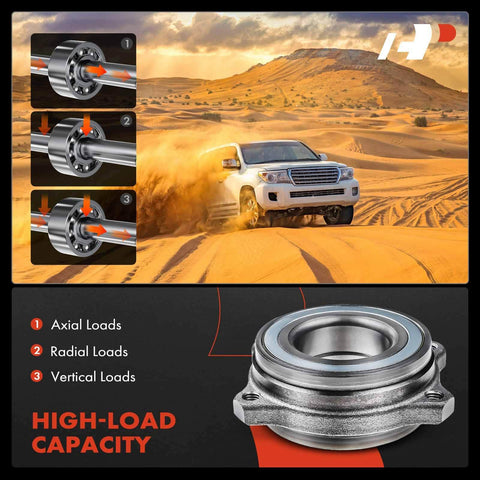 Beefy Rear Wheel Bearing Replacement For Mercedes-Benz 2003-2019 Fits C230 C250 C300 with high-load capacity diagram and SUV