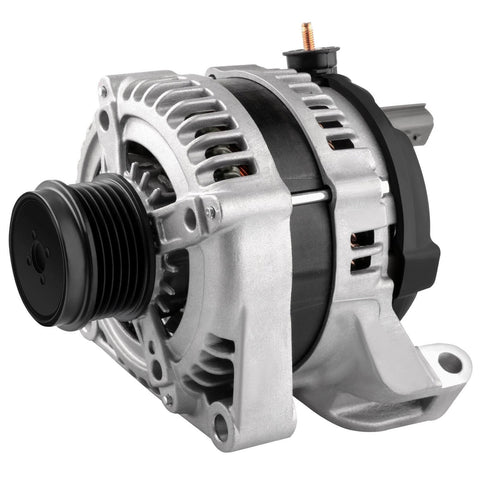 High Output 160 Amp 12V Alternator Replacement For Dodge Grand Caravan Town And Country Voyager 2001-2007 3.3L 3.8L With 6 Groove Pulley