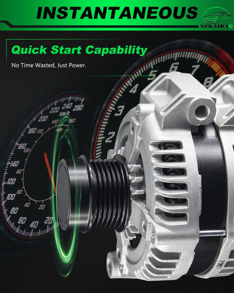 Upgraded 160 Amp Alternator For Chrysler Town And Country Dodge Grand Caravan Journey Ram C V 3.6L V6 2011 2018