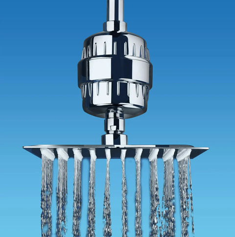 High Output Shower Filter Replacement Cartridge Fits Filter Heads Including SF100 SF220 and Generic Units installed with water flow