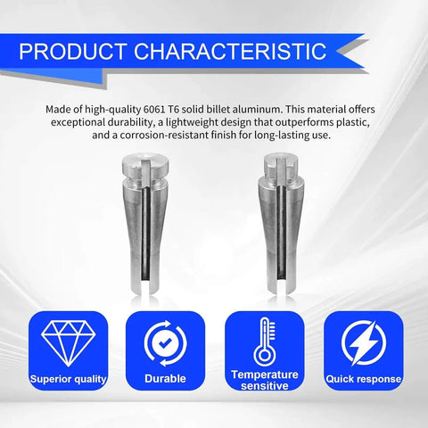 Restore reliable door latch function with this 8-piece repair kit featuring polished aluminum components and quality icons.