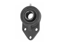 Front view of 1-7/16 in (36.51 mm) 3-Bolt Flange Single-Row Ball Bearing, High-Temperature 450°F, C4 Internal Clearance, Sealed unit