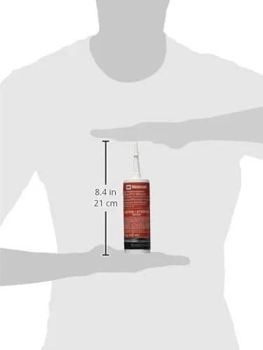 High Performance Engine RTV Silicone Sealant TA357, 5 Oz tube shown in hand for size reference, used for gasket sealing.