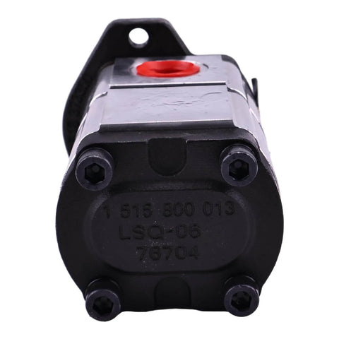 Front view of HOLDWELL 10T Hydraulic Gear Pump 67051095 67051100 compatible with Casappa PLP20.7, showing mounting flange and bolts.