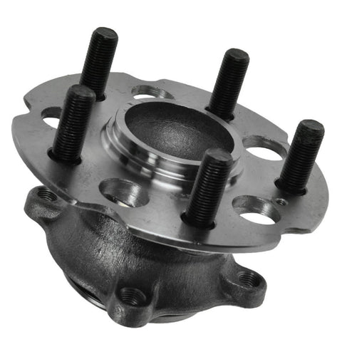 Rear Wheel Bearing And Hub Assembly Set 2 Piece Kit For 2005 2017 Honda Odyssey Driver Side And Passenger Side Replacements OEM Grade Quality Easy Install Durable Bearings For Smooth Quiet Ride close-up view