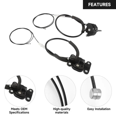 Power Sliding Door Cable Kit For Honda Odyssey 2005 2010 3.5L V6 Gas Ex Ex-L LX Touring Replace Part 72010-SHJ-A21