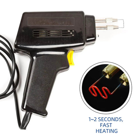 Hot Staples Welding Wire Kit For Plastic Repairs with heating gun and tungsten steel staples detail
