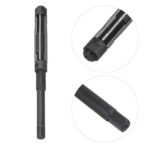 Pro Grade HSS Adjustable Manual Reamer Milling Tool with 15.25 to 17 mm diameter for metalworking fits A3 steel alloy steel cast iron