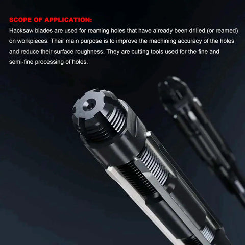 Pro Grade HSS Adjustable Manual Reamer Milling Tool With 15.25 To 17 Mm Diameter For Metalworking shown close-up.