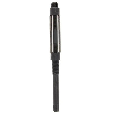 Front view of Adjustable High Speed Steel Hand Reamer 17 to 19 mm H8 Milling Cutter Tool Uncoated 1 Piece for metalworking.