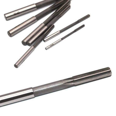 HSS H8 Reamer Set 8 Piece Straight Shank Chucking Machine Cutter Milling Reamer Kit 3 4 5 6 7 8 9 10mm For Metal Wood Plastic