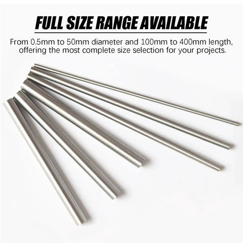 High Speed Steel Rod Three Eighths Inch By Seven Point Eight Inches Precision Ground For DIY Metalworking Lathe Milling And Cutting Tools M2 Tool Steel With HRC 60 To 62 Wear Resistant Surprecision