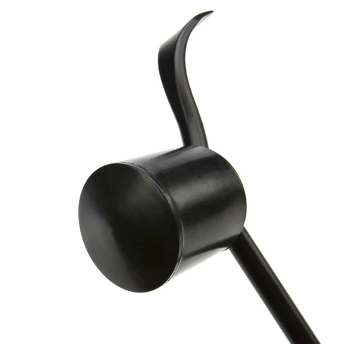 Heavy duty hubcap remover tool for auto mechanics delivers durable steel build, a large rubber hammer face, and a wide pry blade with a secure grip.