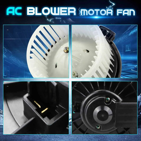 HVAC Heater Blower Motor Fan Replacement For Toyota Corolla And Matrix 2003 Through 2008 Plug-And-Play Direct Fit Replaces 8710302370