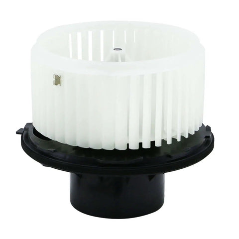 Front view of Front HVAC Blower Motor Assembly For GM Chevy Tahoe Silverado Yukon Sierra Escalade 2000 2006 Beefed Up Replacement 700089 89019321 52400424 Betthand Quality Auto Part