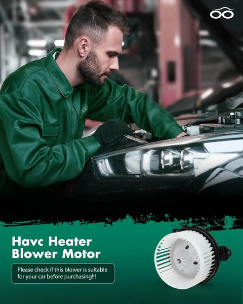 Mechanic installing Front HVAC Blower Motor Replacement 700012 for Dodge Ram 1500 2002-2008, Ram 2500 2003-2009