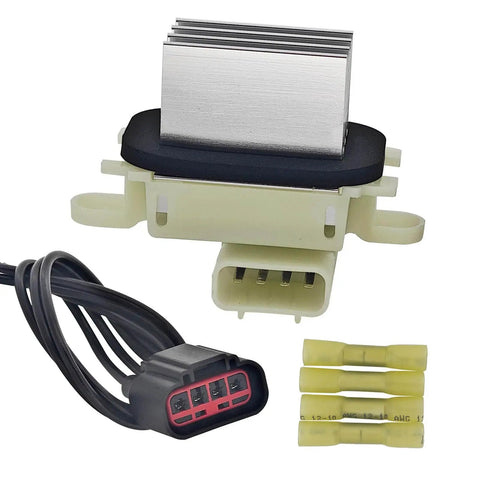 HVAC Blower Motor Resistor Replacement For Ford F150 Expedition Lincoln Navigator Mark LT 2009 2017 Direct Fit OE Replacement YH1829 BL3Z19E624A 100 Percent Tested Meets OEM Standards