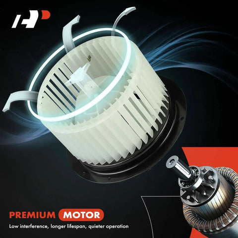 HVAC Heater Blower Motor Assembly For Peterbilt Trucks 325 330 337 348 2011-2015 Front Side Replacement 2809550119 3X011506