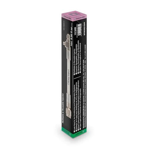 Extreme Ultra A/C Leak Stop injection solution box by Amazon, 0.2 fl oz, 1/4 SAE port, black with pink top and green base