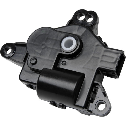 HVAC mode actuator left main vent control, black plastic housing with motor
